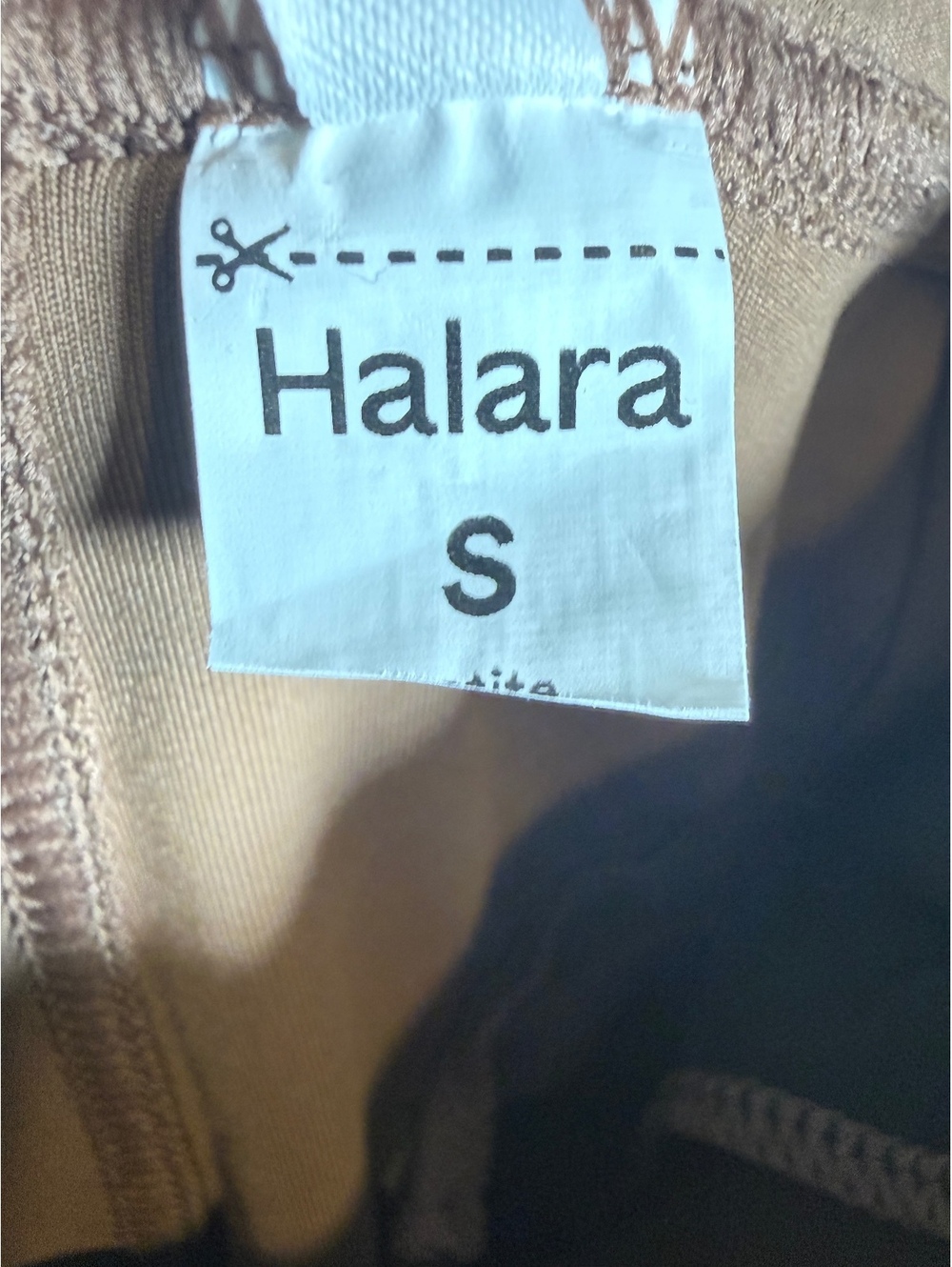Halara Flex DayStretch High Waisted Work Flare Pants Brown Size Small Petite - Picture 5 of 9